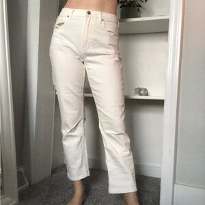 Everlane cheeky jean in bone